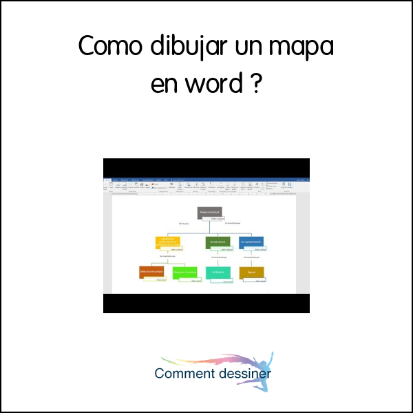 Como dibujar un mapa en word